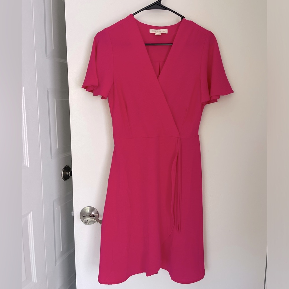 Mini pink dress